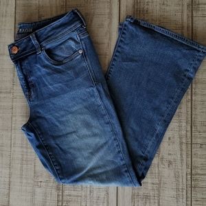 American Eagle Denim Jeans X-Short Petite Size 10